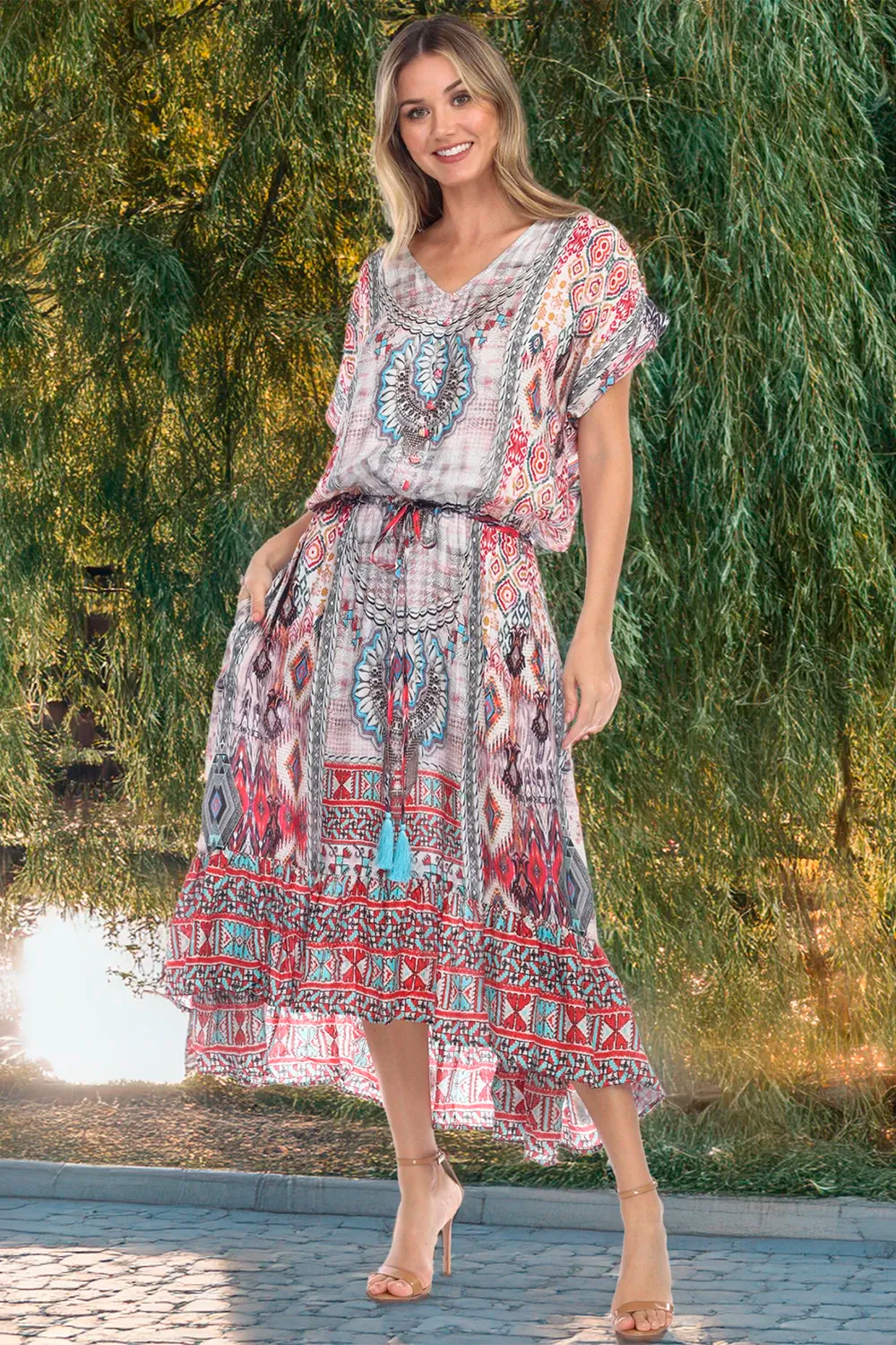 Modal Dress Boho Blissful