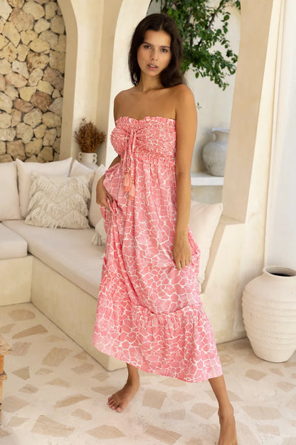 Mykonos Maxi Dress Candy Pebbles