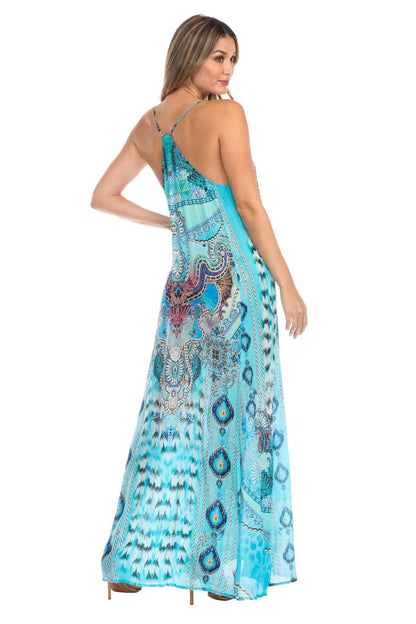 T-Back Maxi Dress Egyptian Queen