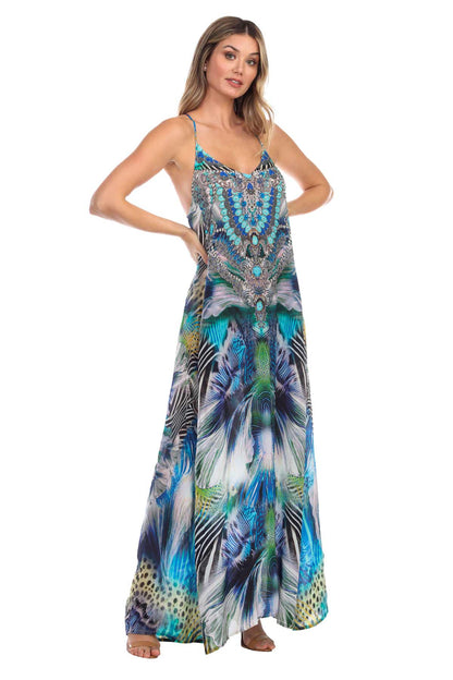 T-Back Maxi Dress Pretty Wild