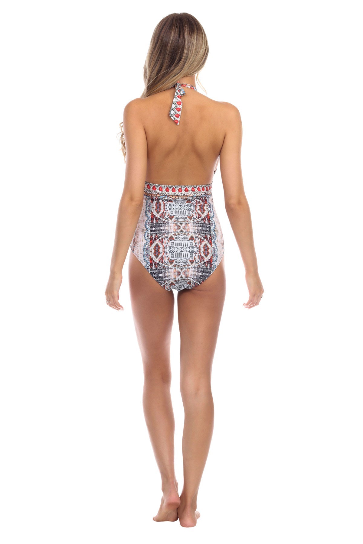 Swimsuit Plunge Boho Blissful